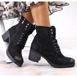 Mustat Potocki naisten eristetyt mokkasaappaat 1