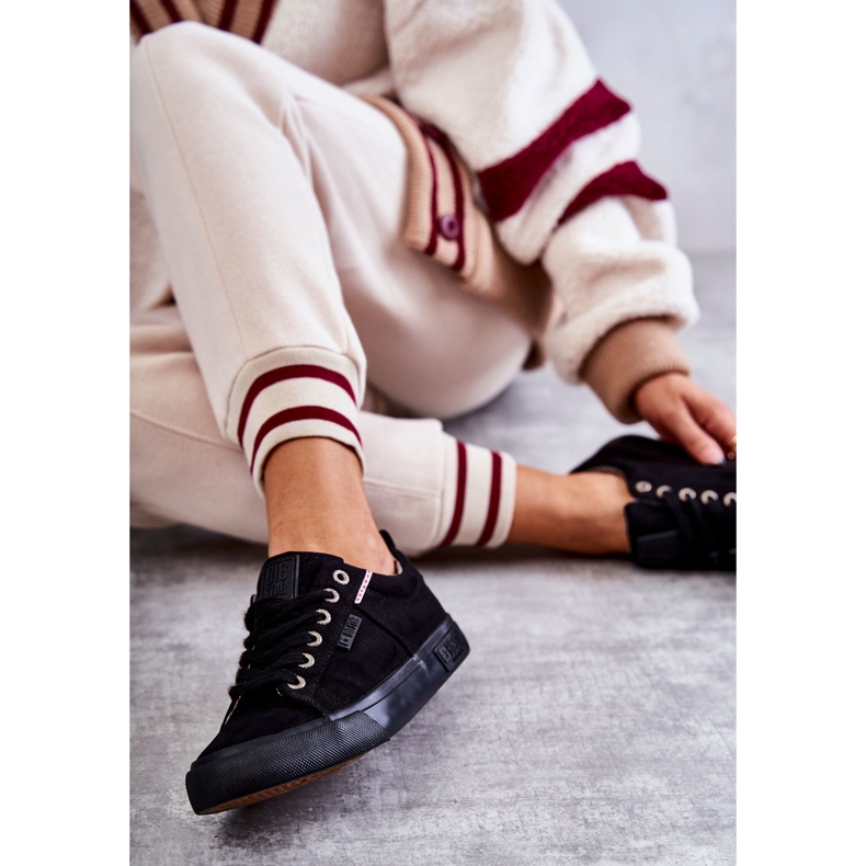 Naisten matalat lenkkarit Big Star KK274004 musta 1