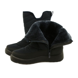 Evento Naisten lumilaitteet vedenkestävä merivoimien sininen musta 6