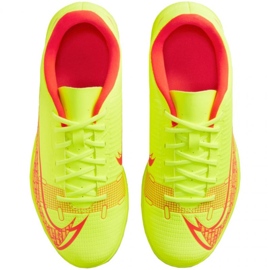 Nike Mercurial Vapor 14 Club Tf Jr CV0945760 jalkapallokengät keltainen keltaiset 1