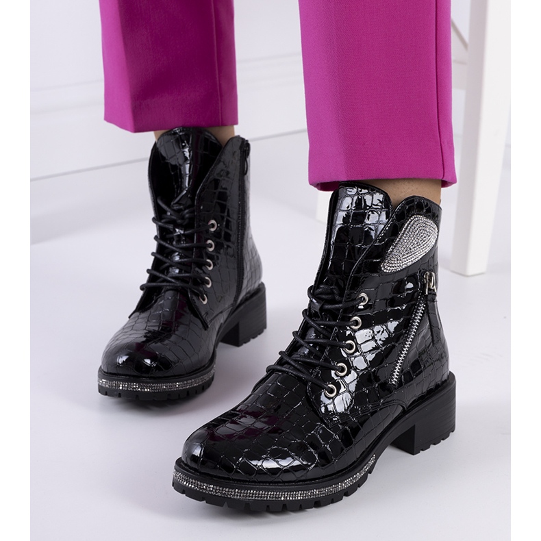 Mustat Airedale-saappaat 1