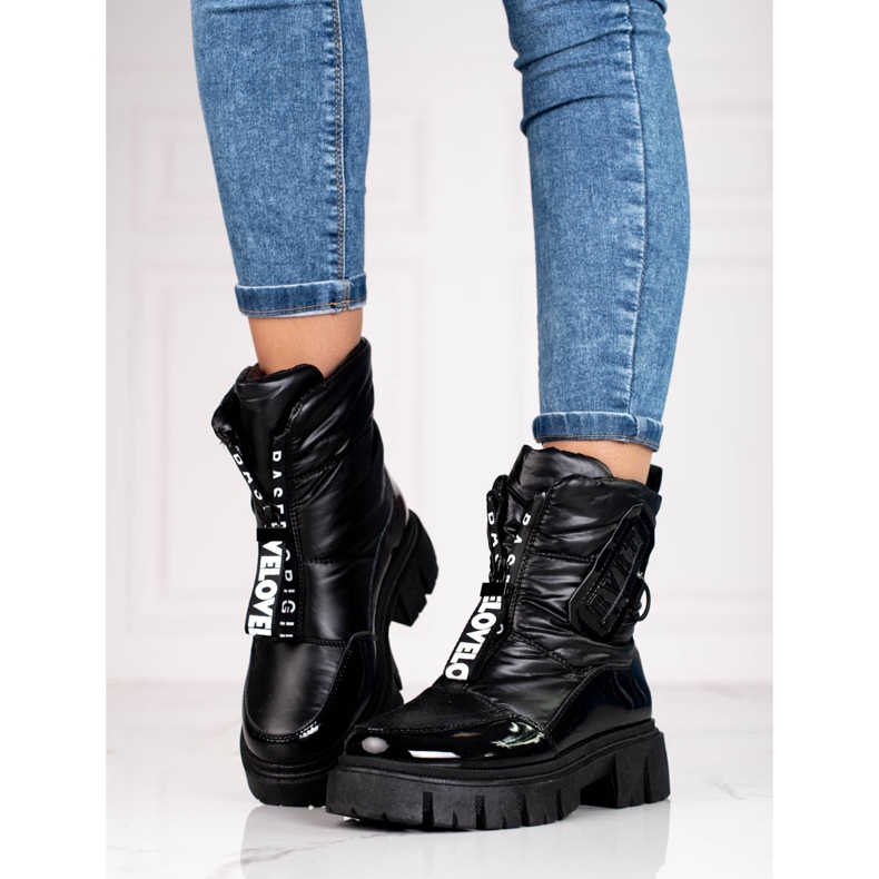 Naisten Shelovet-eristetyt mustat laukut 1