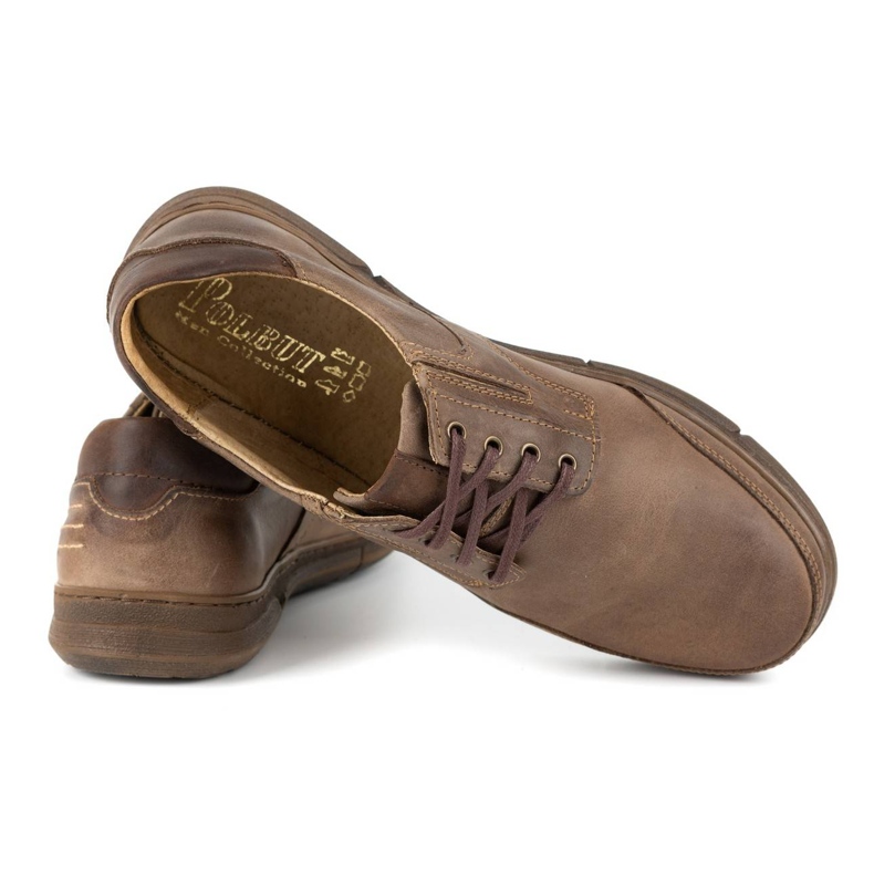 Polbut Vapaa -ajan miesten kengät J55 ruskea 4