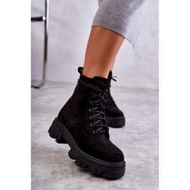 PG1 Mokka lämpimät saappaat Workers Black Darvin musta 1