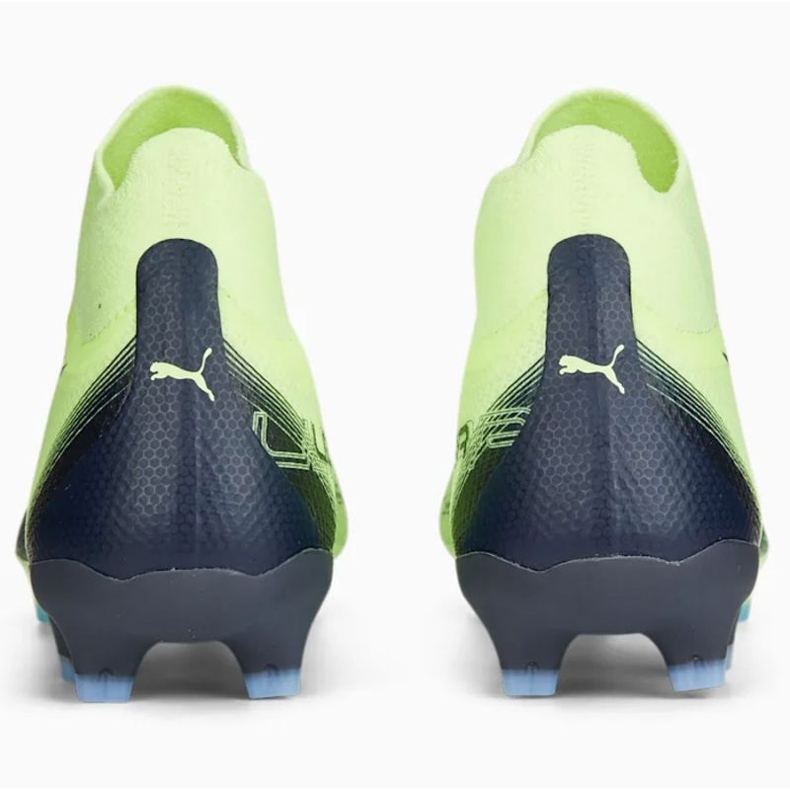 Puma Ultra Match FG / AG M 107032 01 jalkapallokengät keltainen vihreä 1