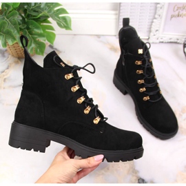 S.Barski Naisten mustat mokkanahkasaappaat S. Barskilta 1