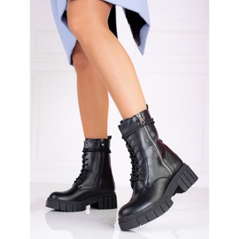 Shelovet-nauhoitetut naisten laukut alustalla musta 1