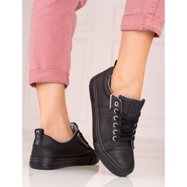 Naisten tennarit Big Star KK274006 musta 1