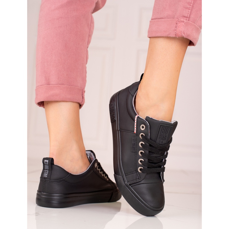 Naisten tennarit Big Star KK274006 musta 1