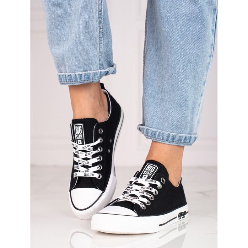 Naisten Big Star -lenkkarit KK274102 musta 1