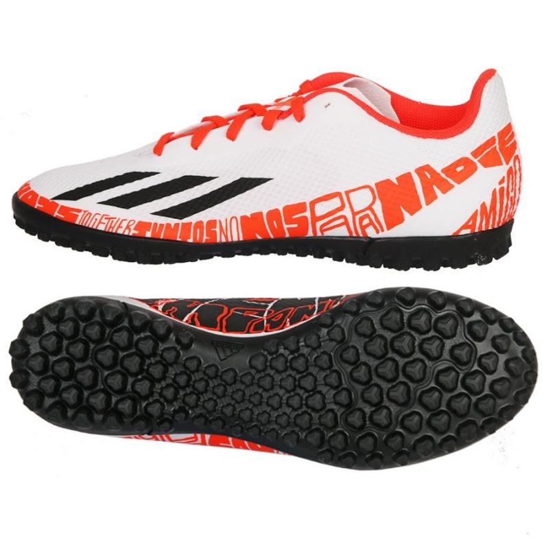 Adidas X Speedportal.4 Messi Tf M GW8401 kengät valkoinen valkoinen 1