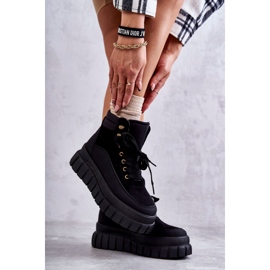 FG2 Mukavat saappaat Black Sanchio -tasolla musta 2