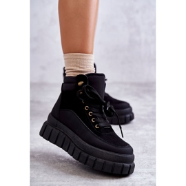 FG2 Mukavat saappaat Black Sanchio -tasolla musta 1