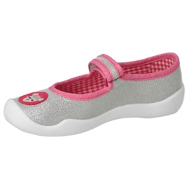 Befado lasten kengät 114x501 vaaleanpunainen hopea 4