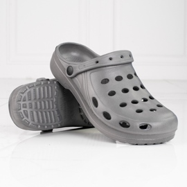 Vaaleat miesten Shelovet harmaat tossut 1