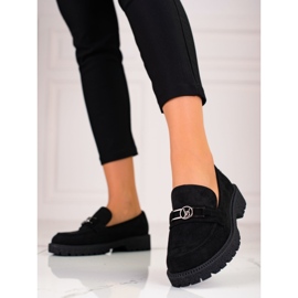 W. Potocki Naisten Potocki mokkanahkahousut musta 1