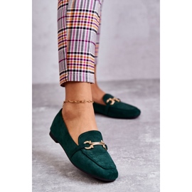FB2 Roddie Green Suede Classic Loafers vihreä 1
