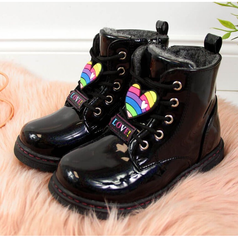 Mustat tytöille eristetyt saappaat Jr EVE318A valkoinen 2