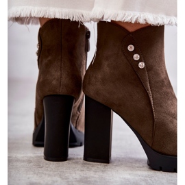 PG1 Suede saappaat Lagerlla Post khaki vihreä 2