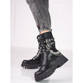 Shelovet naisten työntekijät koristeilla musta 1