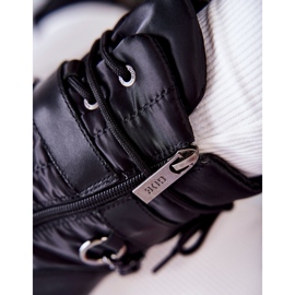 Naisten lumisaappaat ketjulla GOE KK2N4018 Musta 2