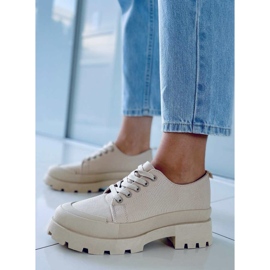 Golv Khaki -vaelluslenkkarit beige 1