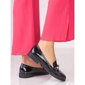 Mustat Shelovet naisten mokasiinit 2