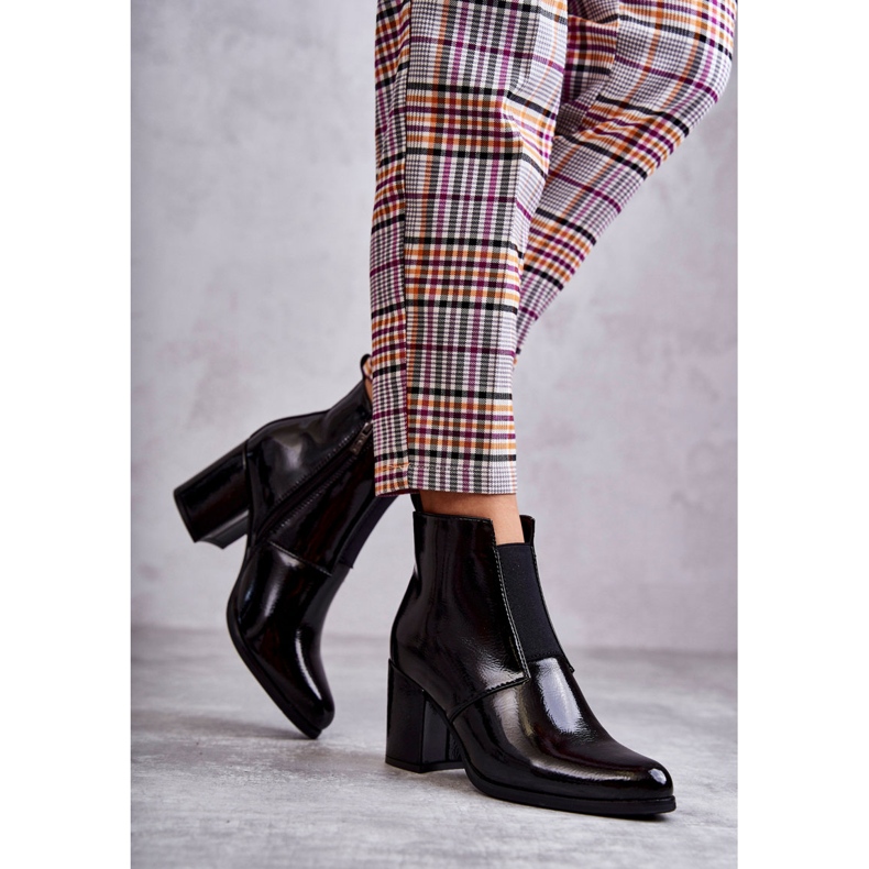 PL4 Klassiset lakatut saappaat La.Fi 260035B-LA Musta 1