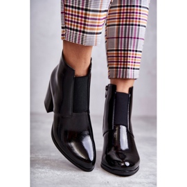 PL4 Klassiset lakatut saappaat La.Fi 260035B-LA Musta 2