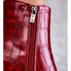 PL4 Snake Eco-nahkasaappaat La.Fi 260038R-XC Punainen 1