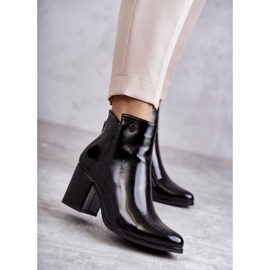 PL4 Naisten lakatut saappaat La.Fi 260039B-LA Musta 1