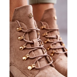 S.Barski Klassiset naisten mokkanahkabeiget Telma-saappaat 2