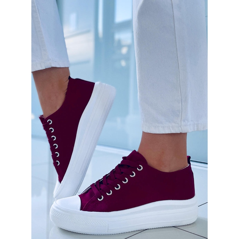 Ebbe W.RED naisten tennarit punainen 1