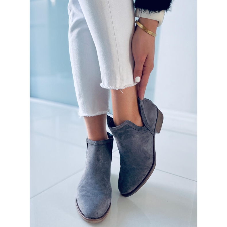 Naisten Ailee Grey -saappaat harmaa 1