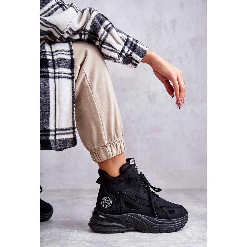 Saappaat Lee Cooper LCJ-22-44-1353L Black alustalla musta 1