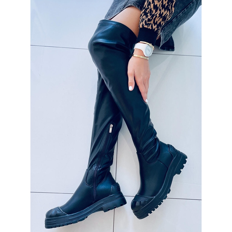 Hogan Black moottoripyörän saappaat musta 1