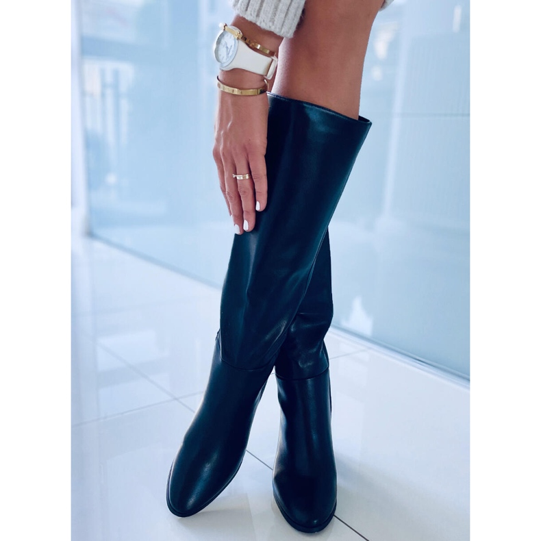 Leisha Black korkokengät musta 1