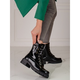 Naisten lakatut Vinceza-laukut musta 2