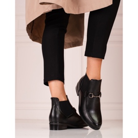Naisten saappaat Jodhpur heel Vinceza musta 1