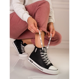 Big Star naisten tennarit KK274598 musta 1