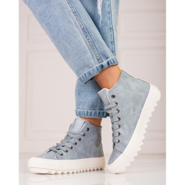 Naisten Big Star EE274115 tennarit sininen 1