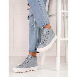 Naisten Big Star EE274115 tennarit sininen 2