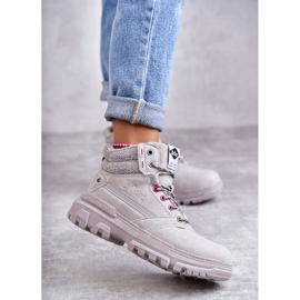 Naisten lämpimät saappaat Lee Cooper LCJ-22-01-1373 harmaa 2