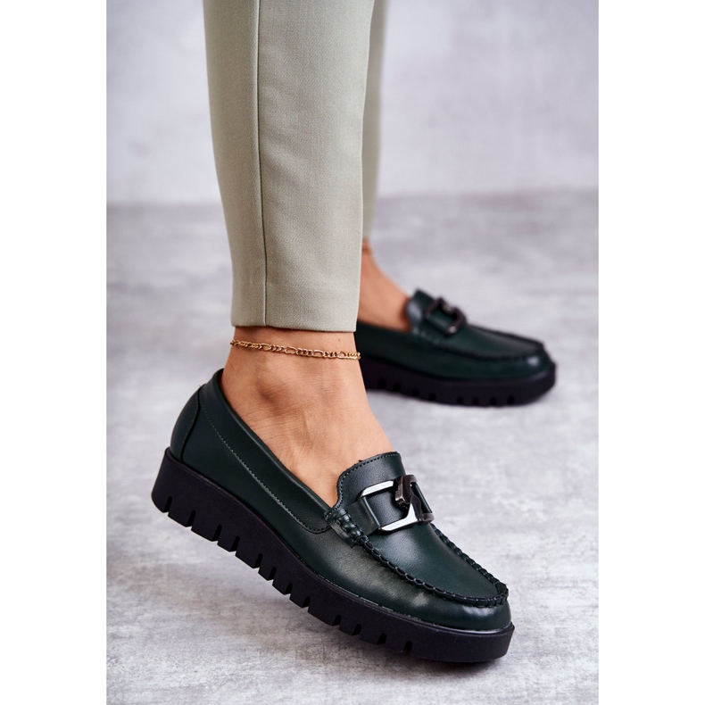 Sergio Leone Loafers Platform Green Kjersti vihreä 1