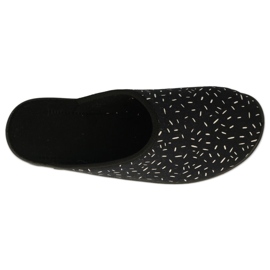 Befado värilliset naisten kengät 235D185 musta 3