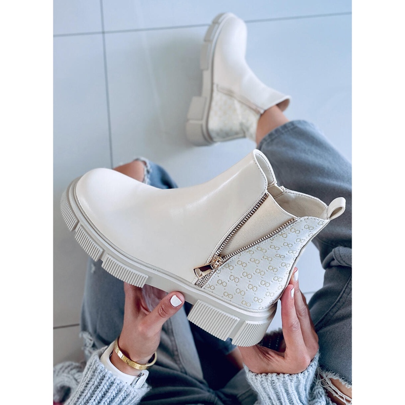 Ariana Beige Jodhpur saappaat 1