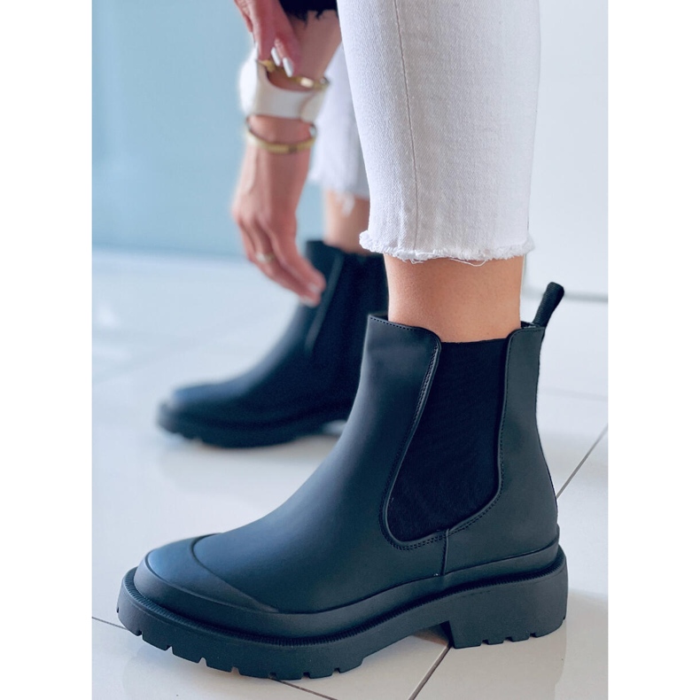 Carey Black Jodhpur saappaat musta 2