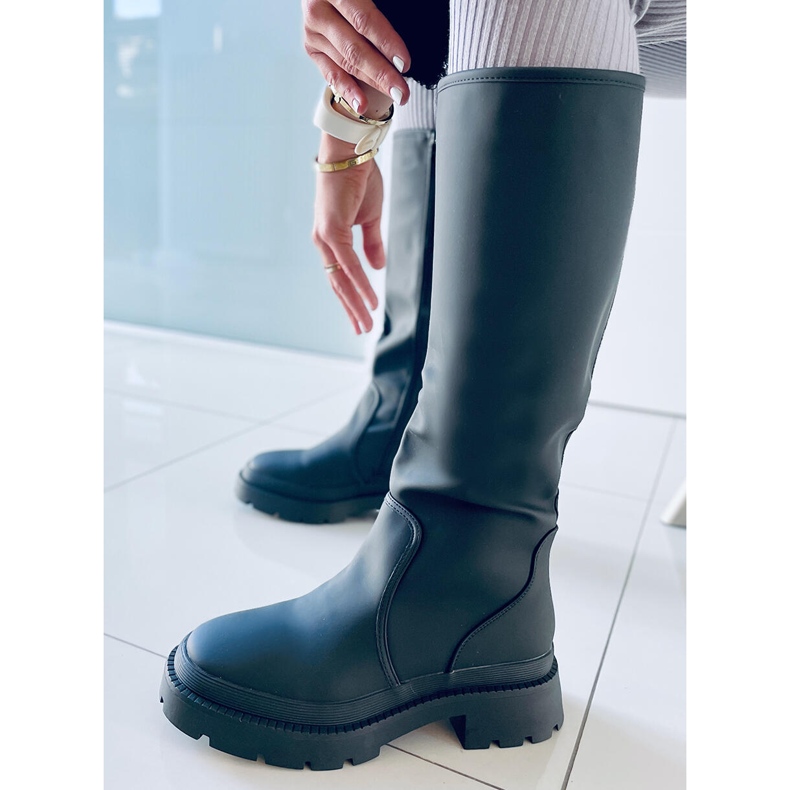 Pionter Mustat ratsastussaappaat 2