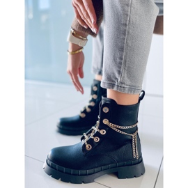 Lohan Blackin nauhakengät musta 1