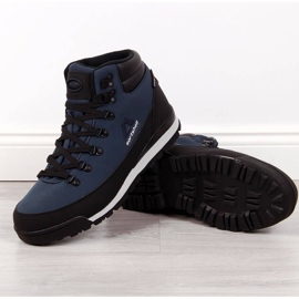 Vaelluskengät vedenpitävät lämmitetyt laivastonsiniset American Club laivastonsininen 1